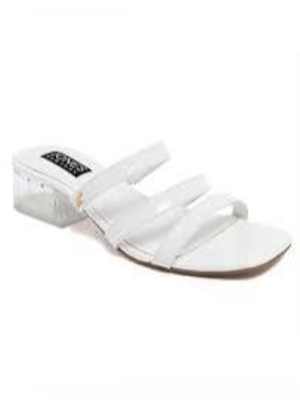 Jones New York Unika Lucite Heel Dress Sandals. NIB. Size; 6. Asking: $55.